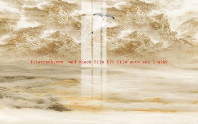 File tranh gốc File gốc in tranh nền tường tổng hợp K55952 (bản quyền) độc đáo