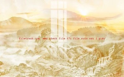 File gốc File gốc in tranh nền tường tổng hợp K55964 (in lụa) chi tiết cao