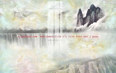 File tranh in tráng gương File gốc in tranh nền tường tổng hợp K56034 (siêu nét)