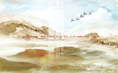 File in trần File gốc in tranh nền tường tổng hợp K56164 (bản gốc) trời sao