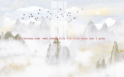 File PSD File gốc in tranh nền tường tổng hợp K56190 (bản gốc) đã tách nền