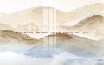 File tranh File gốc in tranh nền tường tổng hợp K56248 (gốc) in film