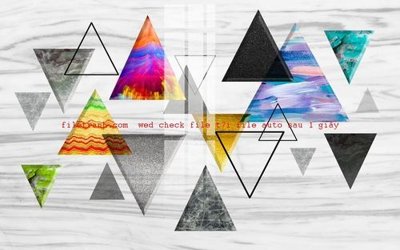 File tranh File gốc in tranh nền tường tổng hợp K56261 (gốc) phong cách tối giản