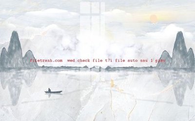 File in trần File gốc in tranh nền tường tổng hợp K56345 (bản gốc) mây trời