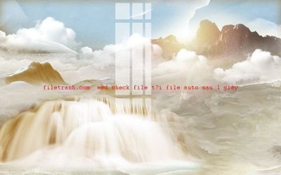 File tranh File gốc in tranh nền tường tổng hợp K56454 (gốc) in vải canvas