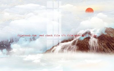 File tranh File gốc in tranh nền tường tổng hợp K56461 (bản gốc) treo phòng ăn