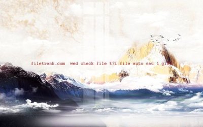 File tranh gốc PSD File gốc in tranh nền tường tổng hợp K56564 còn nguyên layer