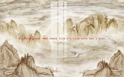 File tranh File gốc in tranh nền tường tổng hợp K56790 (bản gốc) in lụa dán tường