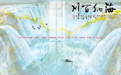 File in trần File gốc in tranh nền tường tổng hợp K56796 (bản gốc 3D) sống động