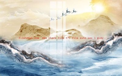 File tranh File gốc in tranh nền tường tổng hợp K56818 (bản gốc) in canvas