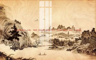 File gốc File gốc in tranh nền tường tổng hợp K56821 (in lụa) họa tiết 3D