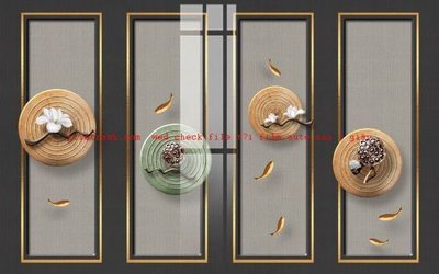 File gốc File gốc in tranh nền tường tổng hợp K56894 (in tráng gương) hiện đại