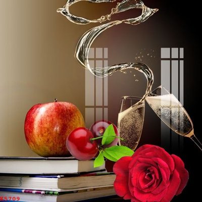 File PSD File gốc in tranh tổng hợp K5709 (nguyên gốc) chất lượng cao