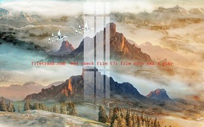 Tải file gốc File gốc in tranh nền tường tổng hợp K57160 (in khổ lớn) không vỡ