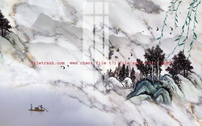 Download file File gốc in tranh nền tường tổng hợp K57245 (gốc) in mica cao cấp