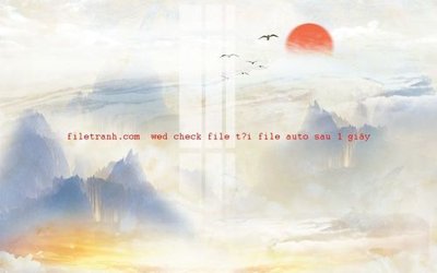 File gốc File gốc in tranh nền tường tổng hợp K57261 (AI/EPS) cho in ấn