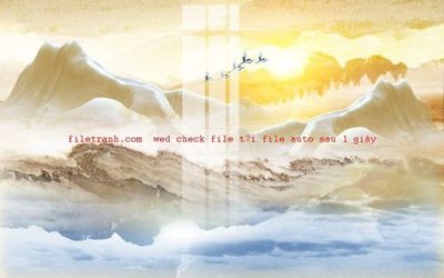 File tranh File gốc in tranh nền tường tổng hợp K57336 (gốc) in backlit film