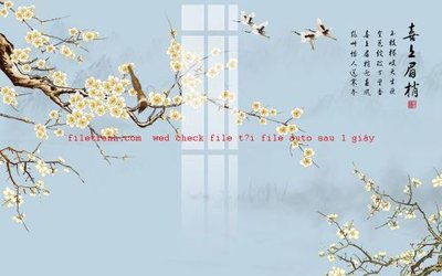 File gốc File gốc in tranh nền tường tổng hợp K57413 (dành cho trang trí nội thất)