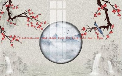 File in ấn File gốc in tranh nền tường tổng hợp K57501 (bản gốc) sắc nét