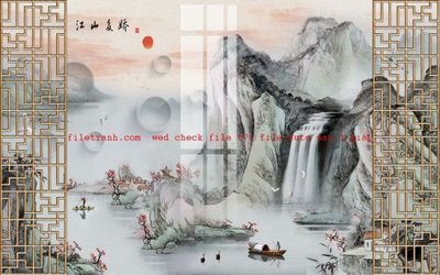 File tranh in trần File gốc in tranh nền tường tổng hợp K57551 (ảnh gốc siêu nét)