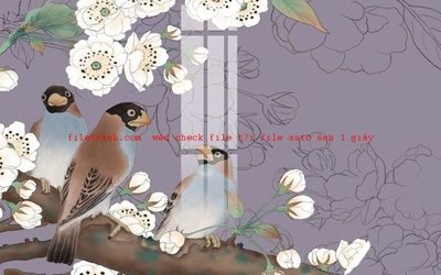 File gốc File gốc in tranh nền tường tổng hợp K57615 (in lụa) cao cấp