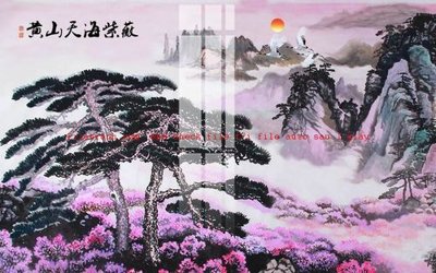 File gốc File gốc in tranh nền tường tổng hợp K57680 (phong cách) cổ điển