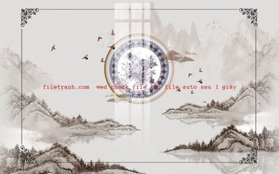 File PSD File gốc in tranh nền tường tổng hợp K57797 (bản gốc) chất lượng nhất