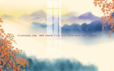 File tranh File gốc in tranh nền tường tổng hợp K57972 (gốc) phong cách tối giản