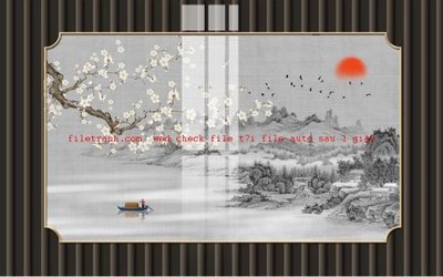 File in ấn File gốc in tranh nền tường tổng hợp K58086 (bản gốc) từ file gốc