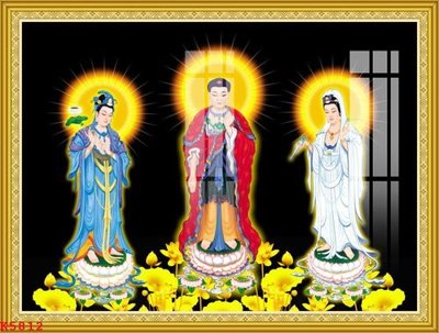 File gốc File gốc in tranh tổng hợp K5812 (in lụa) họa tiết 3D