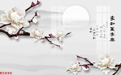 File tranh trang trí File gốc in tranh tổng hợp K5890 (file gốc)