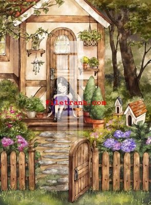 File tranh File gốc in tranh nền tường tổng hợp K59434 (file gốc) chuẩn màu in