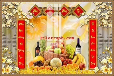 File in ấn cao cấp File gốc in tranh nền tường tổng hợp K59609 (file gốc)