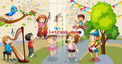 File tranh File gốc in tranh nền tường tổng hợp K59659 (ảnh gốc) độ nét vượt trội