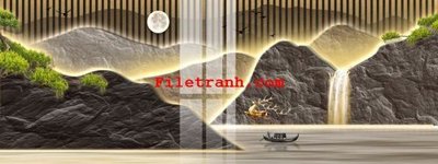 Tải file File gốc in tranh nền tường tổng hợp K59682 (gốc) in tranh tráng gương