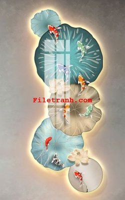 Tệp tin gốc File gốc in tranh nền tường tổng hợp K59742 (dùng cho in ấn) chuyên nghiệp