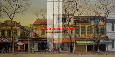 File tranh File gốc in tranh nền tường tổng hợp K59783 (bản gốc) treo quán cafe