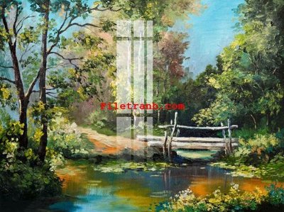 Tải file gốc in lụa File gốc in tranh nền tường tổng hợp K59844 siêu nét