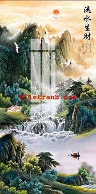 File tranh File gốc in tranh nền tường tổng hợp K60004 (gốc) chủ đề trẻ em