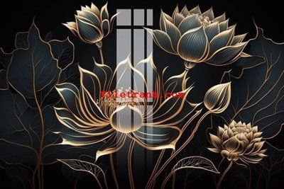 File gốc File gốc in tranh nền tường tổng hợp K60401 (AI/EPS) cho in ấn