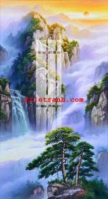 Download file ảnh gốc File gốc in tranh nền tường tổng hợp K60562 để in ấn