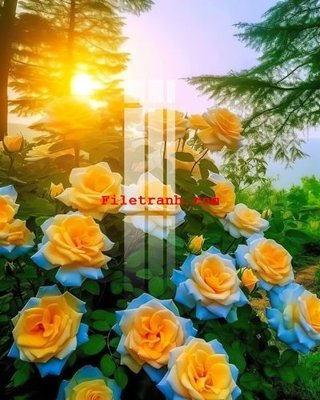 File ảnh File gốc in tranh nền tường tổng hợp K60609 (gốc) in standee