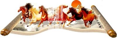 File in trần File gốc in tranh nền tường tổng hợp K60884 (bản gốc) mây trời