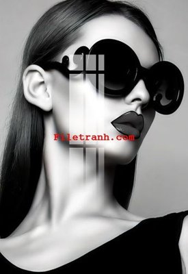 File tranh File gốc in tranh nền tường tổng hợp K60895 (bản gốc) treo tường