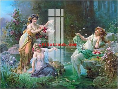 File in ấn chuyên nghiệp File gốc in tranh nền tường tổng hợp K61127 (file gốc)