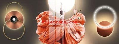 File gốc File gốc in tranh nền tường tổng hợp K61255 (cho in ấn) độc quyền