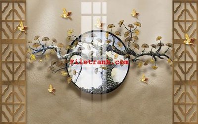 File gốc File gốc in tranh nền tường tổng hợp K61311 cho in ấn và thiết kế