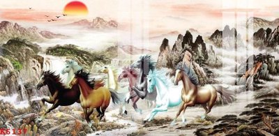 File gốc File gốc in tranh tổng hợp K6137 (in tráng gương) nghệ thuật