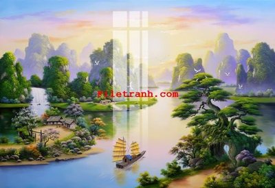 Ảnh mô tả file gốc in mica File gốc in tranh nền tường tổng hợp K61397