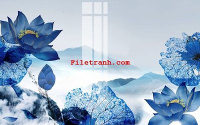 File tranh quảng cáo File gốc in tranh nền tường tổng hợp K61447 (file gốc) chuyên nghiệp